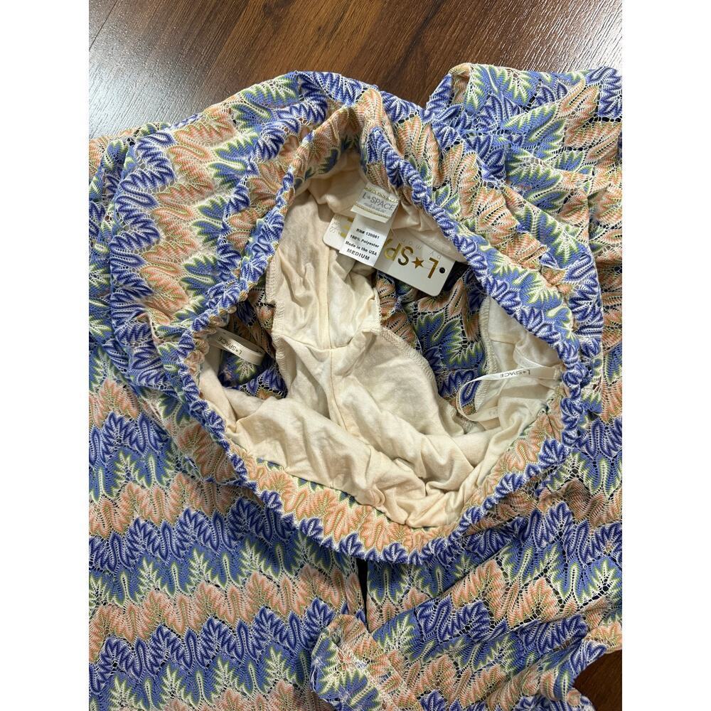 L Space NWT Sunchaser Beach Pants Cover Up Sheer Resort Vacation Sz M - Picture 7 of 7